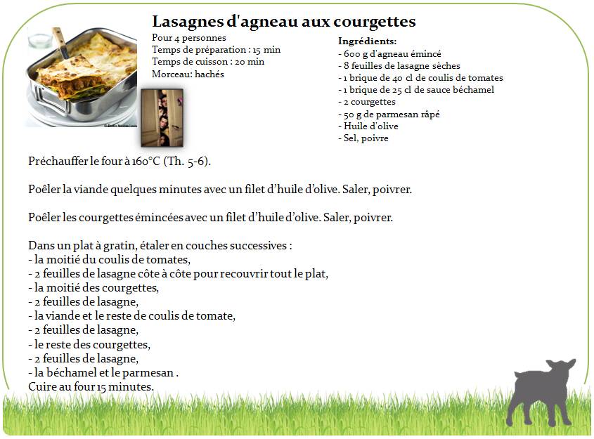 lasagnes d'agneau aux courgettes1