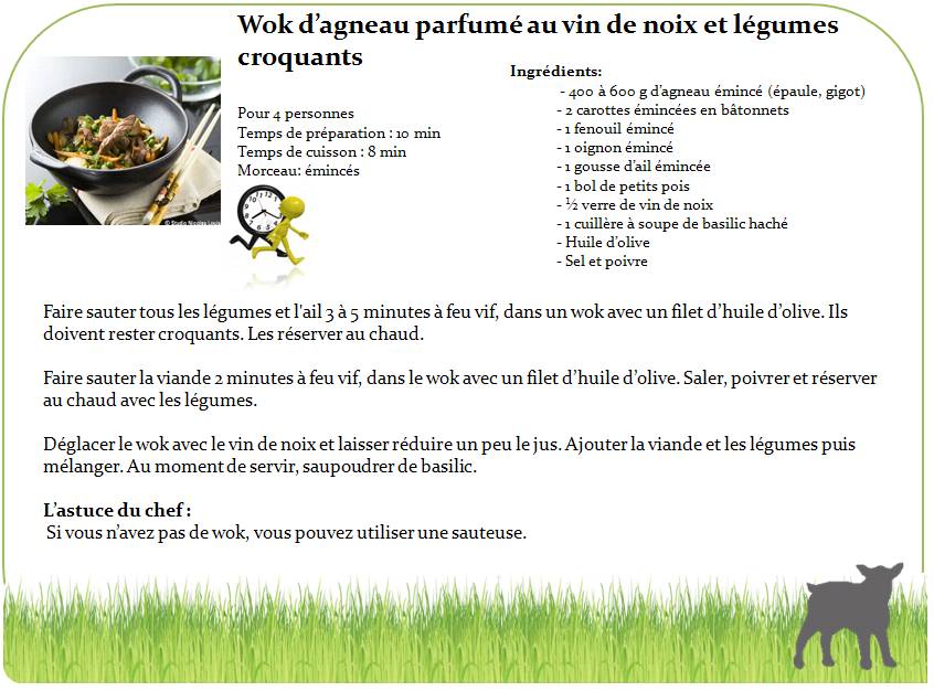 wok agneau